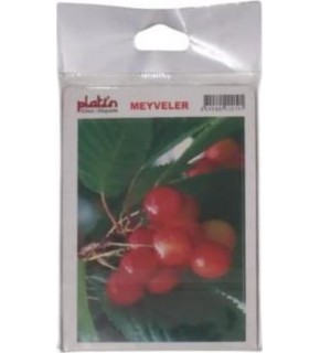 Platin Sticker Meyveler Ve Sebzeler 13x18 S0007