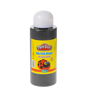 Play-Doh Akrilik Boya 500 ML Siyah PLAY-AK006