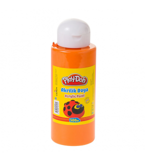 Play-Doh Akrilik Boya 500 ML Turuncu PLAY-AK009