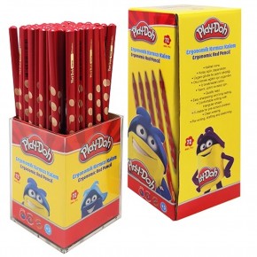 Play-Doh Kırmızı Kalem Oluklu PLAY-KK015 (1 Adet)