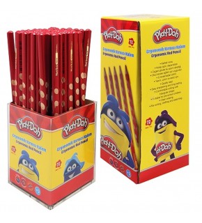 Play-Doh Kırmızı Kalem Oluklu PLAY-KK015 (1 Adet)