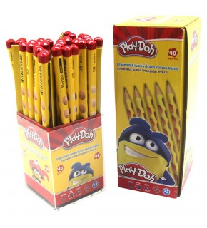 Play-Doh Kurşun Kalem Oluklu Jumbo Üçgen PLAY-KK014 (1 Adet)