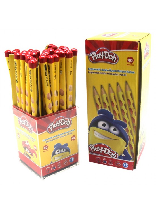 Play-Doh Kurşun Kalem Oluklu Jumbo Üçgen PLAY-KK014 (1 Adet)