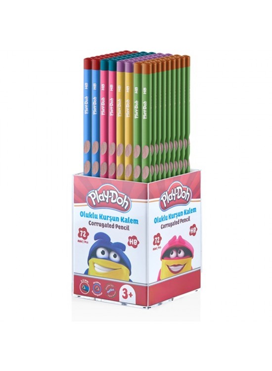 Play-Doh Kurşun Kalem Oluklu PLAY-KK023 (1 Adet)