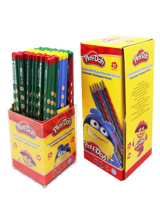 Play-Doh Kurşun Kalem Oluklu Üçgen PLAY-KK013 (1 Adet) Play-Doh Kurşun Kalem Oluklu Üçgen PLAY-KK013 (1 Adet)