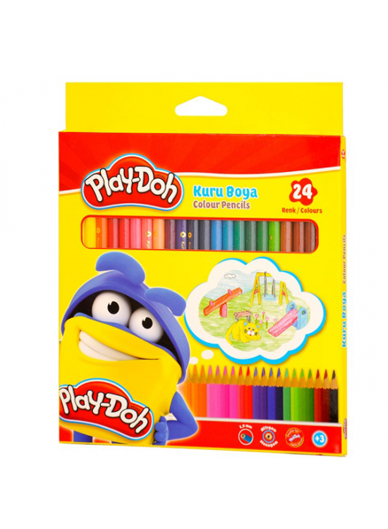 Play-Doh Kuru Boya Tam Boy 24 Renk PLAY-KU003