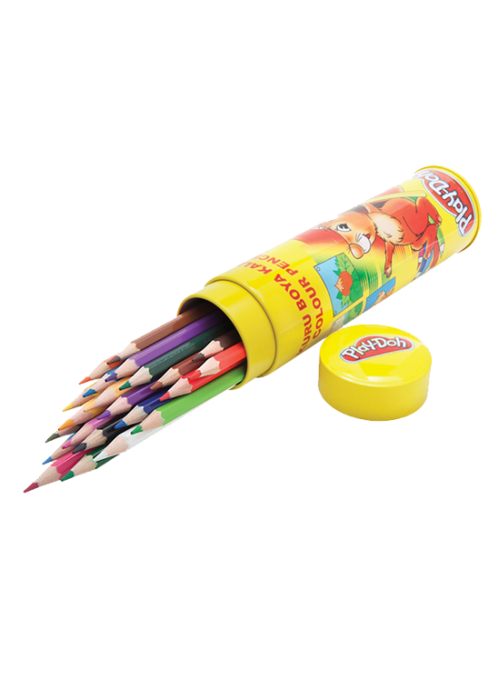 Play-Doh Kuru Boya Tüp 12 Renk PLAY-KU005