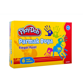 Play-Doh Parmak Boyası 30 ML 6 Renk PLAY-PR001