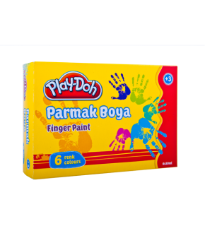 Play-Doh Parmak Boyası 30 ML 6 Renk PLAY-PR001