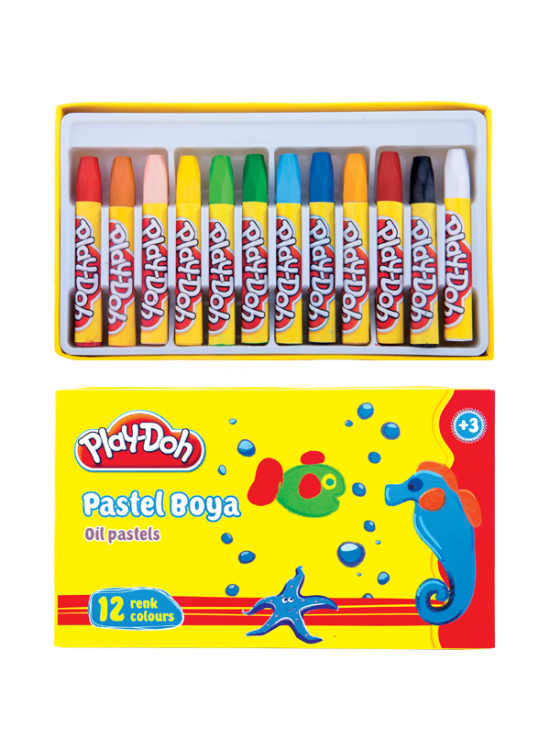 Play-Doh Pastel Boya 12 Renk PLAY-PA002
