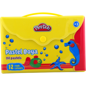 Play-Doh Pastel Boya Çantalı 12 Renk PLAY-PA005