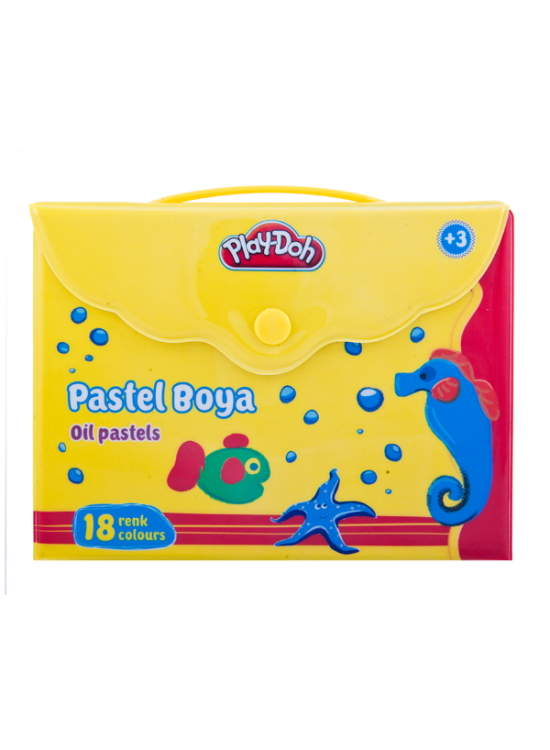 Play-Doh Pastel Boya Çantalı 18 Renk PLAY-PA006 Play-Doh Pastel Boya Çantalı 18 Renk PLAY-PA006