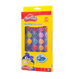 Play-Doh Sulu Boya 23 MM 36 Renk PLAY-SU010