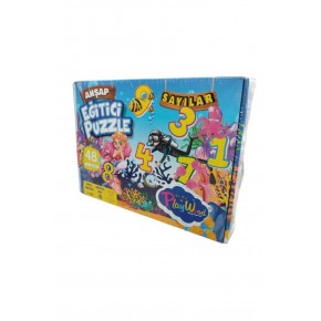 Play Wood Ahşap Eğitici Hafıza Kartları Sayılar ONY-23