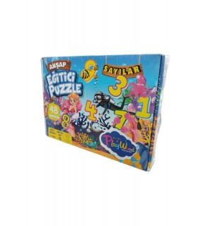 Play Wood Ahşap Eğitici Hafıza Kartları Sayılar ONY-23