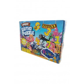 Play Wood Ahşap Eğitici Hafıza Kartları Sayılar ONY-23