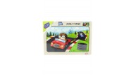Play Wood Ahşap Eğitici Puzzle Araba Yarışı ONY-93/94/95/