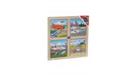 Play Wood Ahşap Eğitici Puzzle Gezegen/Denizaltı/Spor/Hav