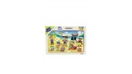 Play Wood Ahşap Eğitici Puzzle Korsan ONY-53