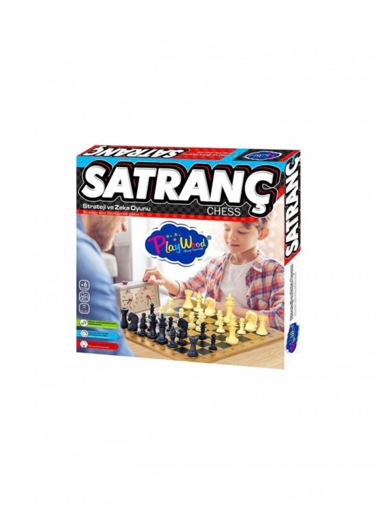 Play Wood Ahşap Kutuda Satranç ONY-396 Play Wood Ahşap Kutuda Satranç ONY-396