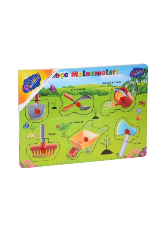 Play Wood Ahşap Tutmalı Bahçe Malzemeleri ONY-293