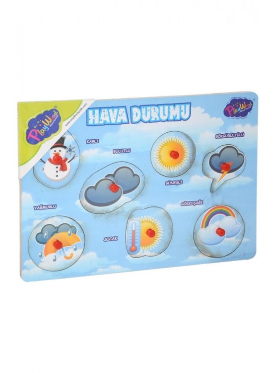 Play Wood Ahşap Tutmalı Hava Durumu ONY-284/285