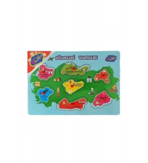 Play Wood Ahşap Tutmalı Kitapları ve Bölgeleri Tanıyalım