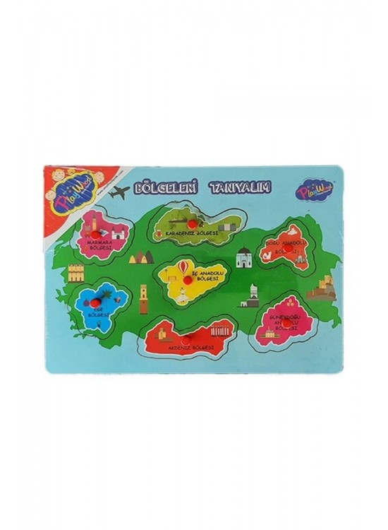 Play Wood Ahşap Tutmalı Kitapları ve Bölgeleri Tanıyalım