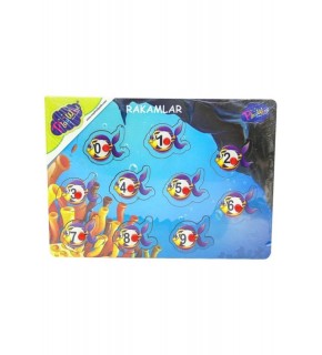 Play Wood Ahşap Tutmalı Rakamlar ONY-161