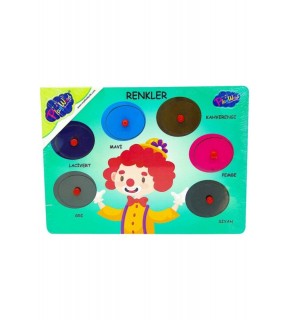 Play Wood Ahşap Tutmalı Renkler ONY-153