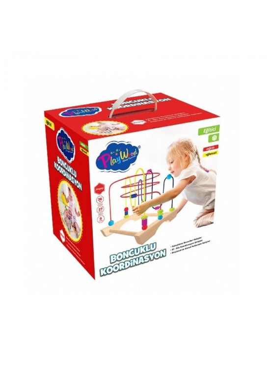 Play Wood Boncuklu Koordinasyon Ony-354