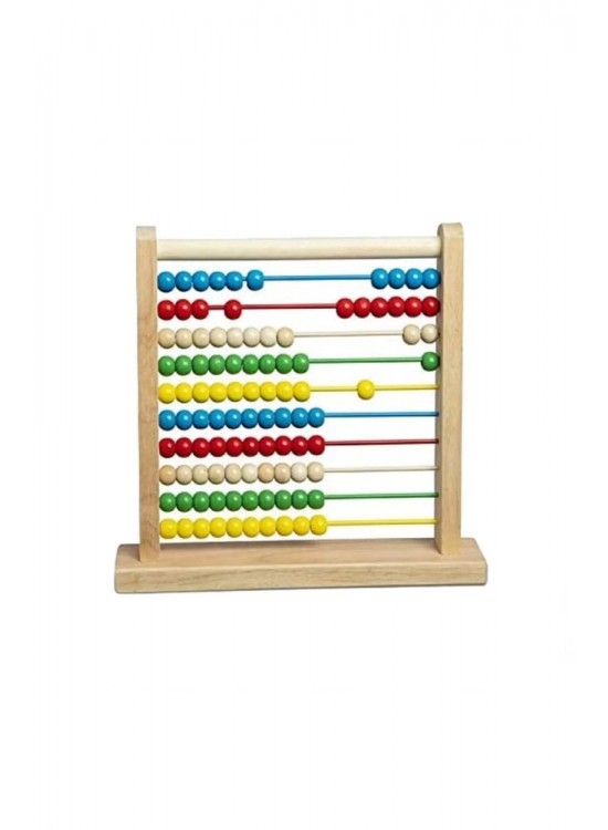 Play Wood Kutuda Ahşap Büyük Abaküs Ony-378 Play Wood Kutuda Ahşap Büyük Abaküs Ony-378