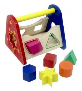 Play Wood Kutuda Ahşap Eğitici Bul Tak ONY-315