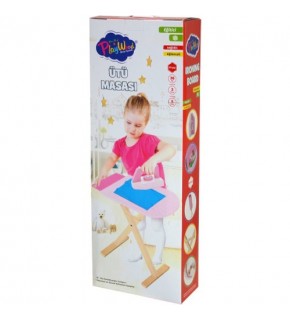 Play Wood Kutuda Ahşap Ütü Masası Seti ONY-383