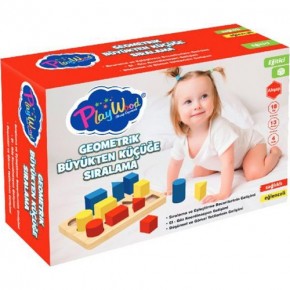 Playwood Ahşap Geometri Küçükten Büyüğe Ony- 314