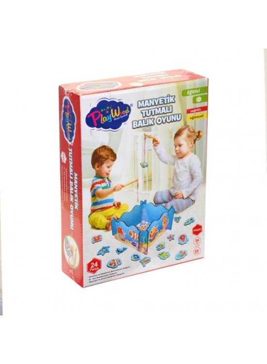 Playwood Ahşap Tutmalı Balık Oyunu Ony-381