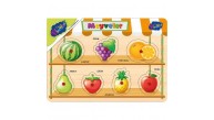 Playwood Ahşap Tutmalı Meyveler-Sebzeler Ony-302/303