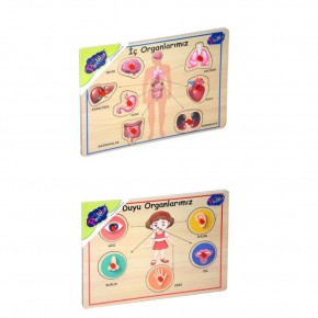 Playwood Ahşap Tutmalı Organlar Ony-166/167