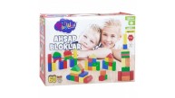 Playwood Kutuda 60 Parça Renkli Bloklar