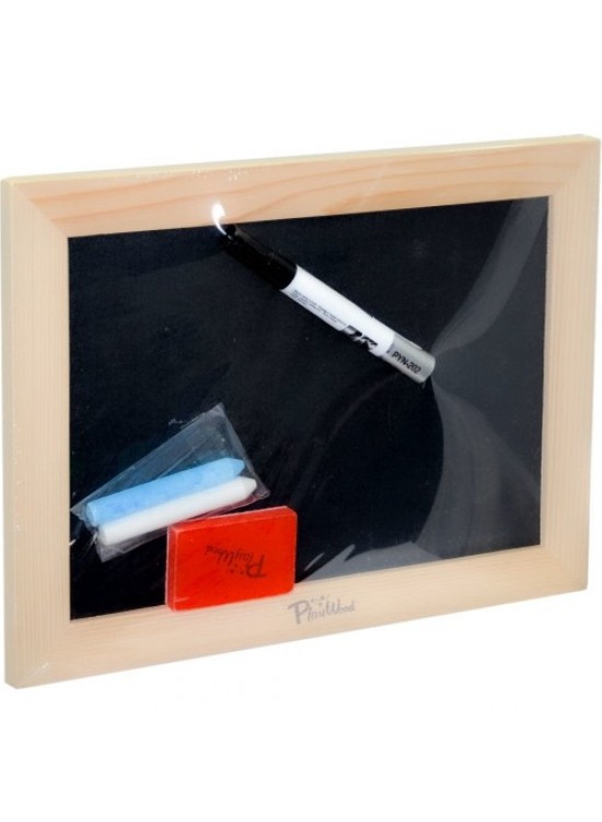 Playwood Kutuda Ahşap Tablet Yazı Tahtası ONY-391
