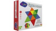 Playwood Kutuda Ahşap Üçgen Puzzle 24 Parça ONY-395