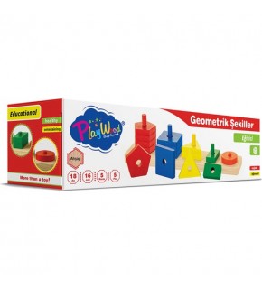 Playwood Kutuda Geometrik Şekiller Ony-305