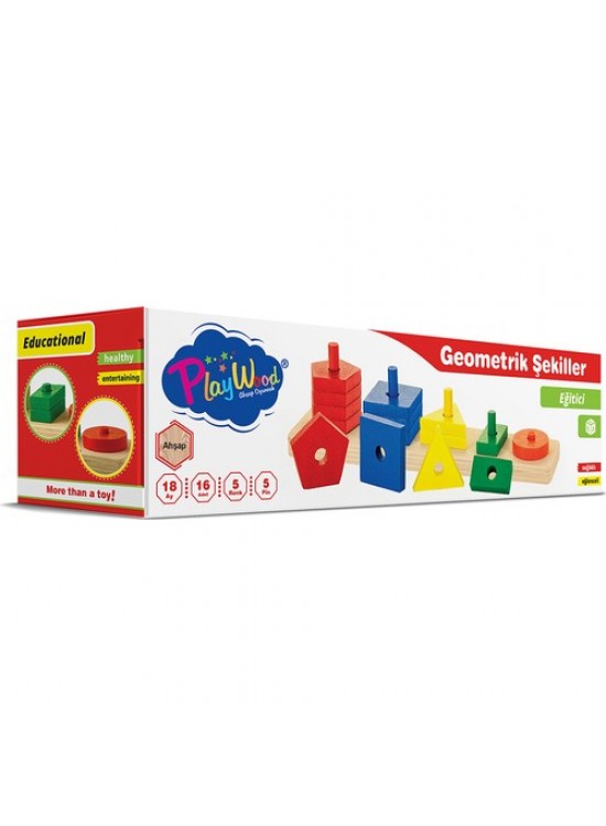 Playwood Kutuda Geometrik Şekiller Ony-305