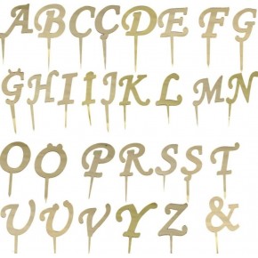 Pleksi Pasta Üstü Süs 8Cm