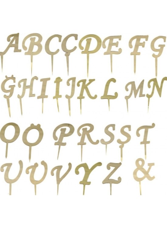 Pleksi Pasta Üstü Süs 8Cm Pleksi Pasta Üstü Süs 8Cm