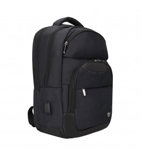 Plm Monza-Usb 17 Siyah  Notebook Sırt Çantası