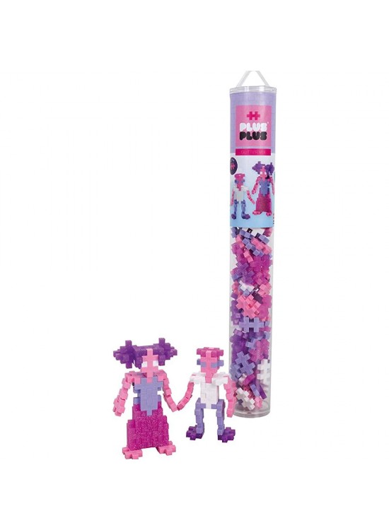 Plus-Plus Dısplay Basıc And Glıtter/100 Pcs Tube PP-7259