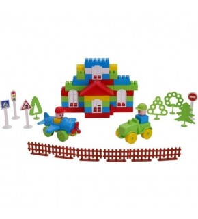 Polesie Yapı Seti İnşaatçı 105 Parça 95152