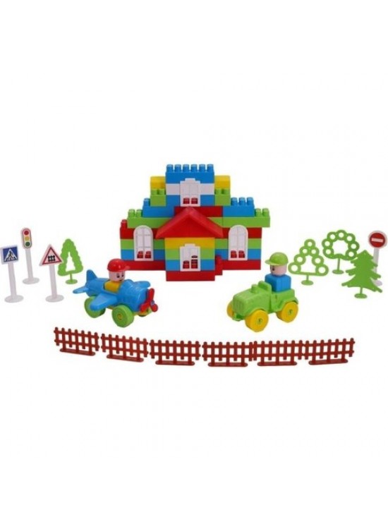 Polesie Yapı Seti İnşaatçı 105 Parça 95152