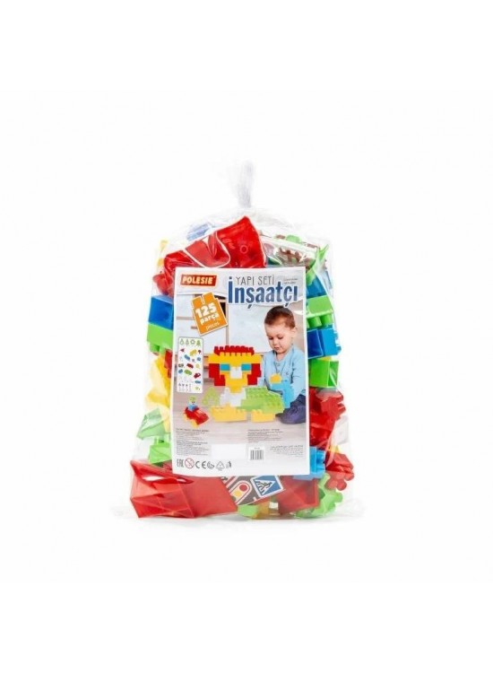 Polesie Yapı Seti İnşaatçı 125 Parça 95145